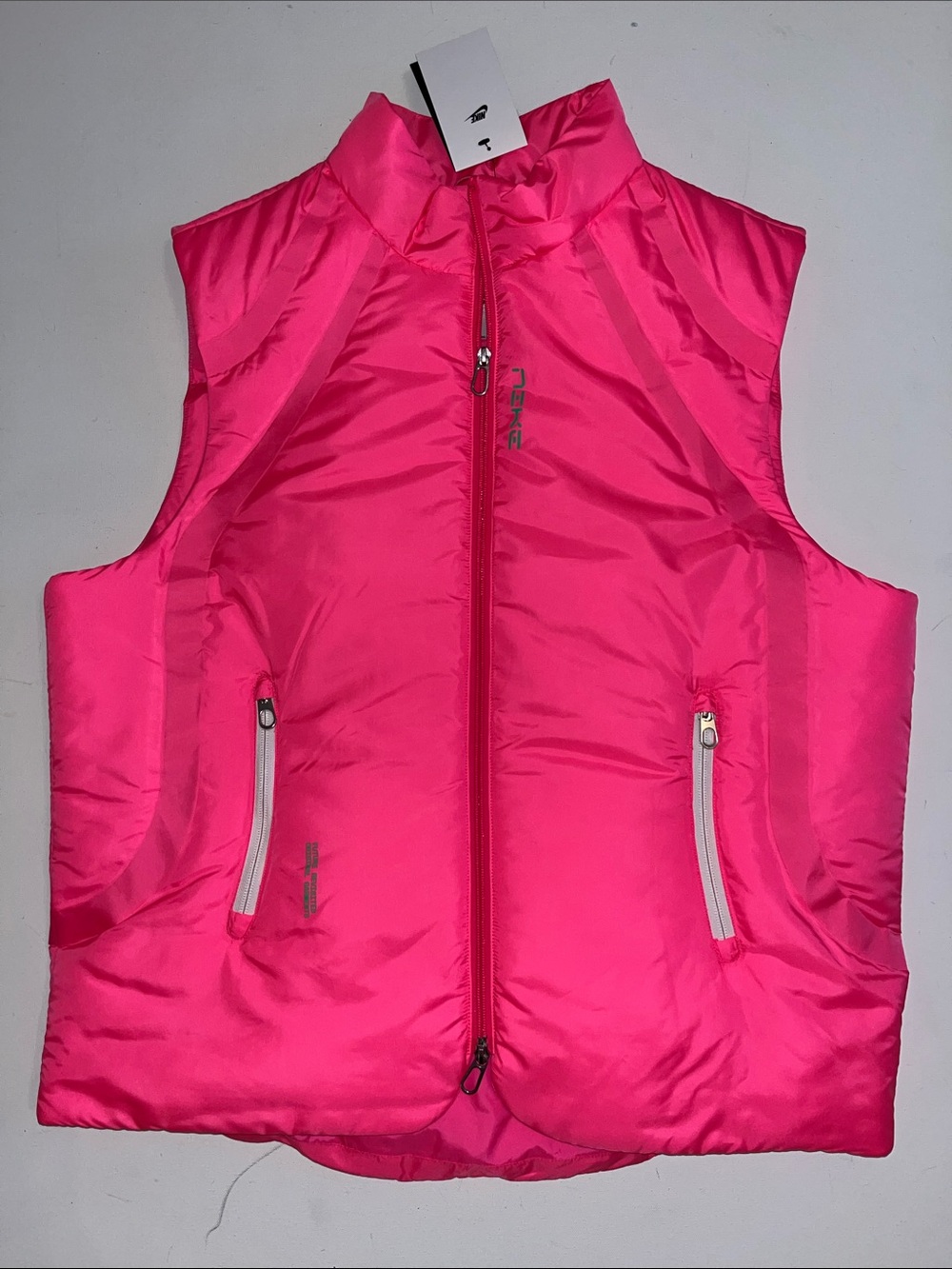 Nike Project F.R.O.G. Vest Men's L Fused Filled Hyper Pink full zip $175